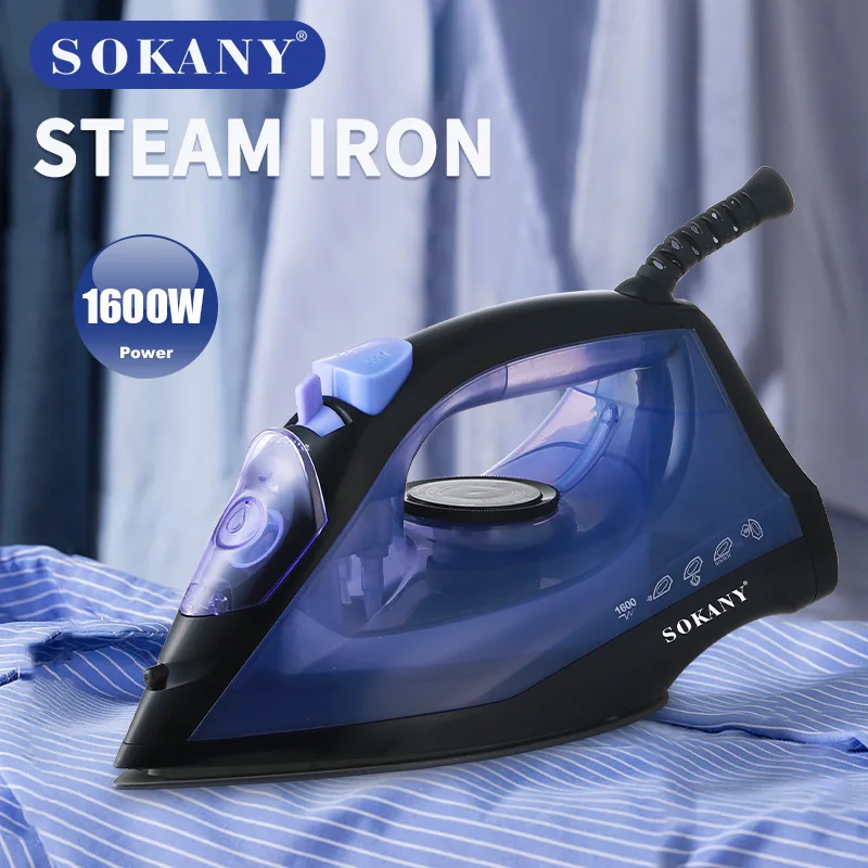 SOKANY Vertical Steam Iron 360-degree Swivel Power Cordwholesaler 3