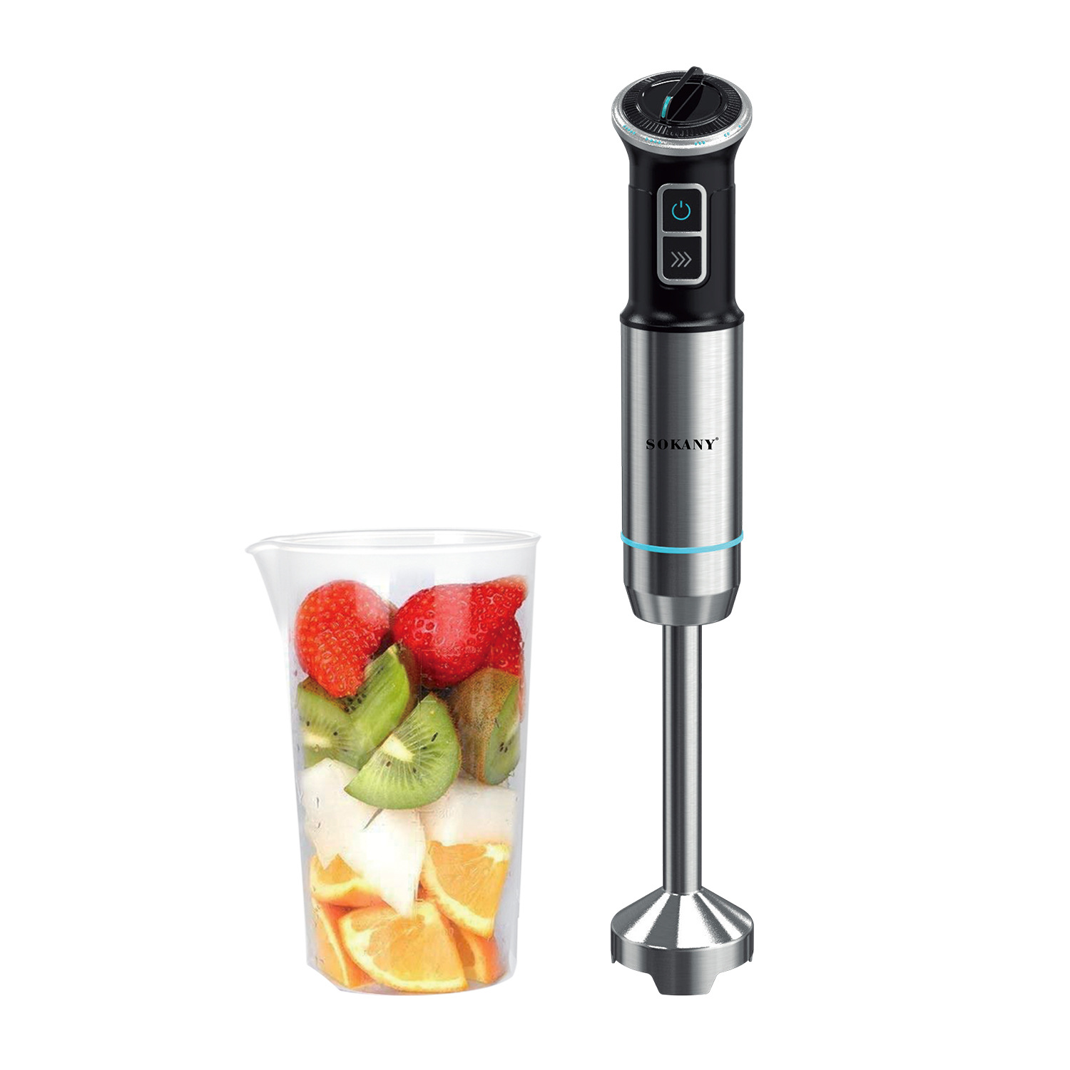 SOKANY SK-02009 Food Processor | 1100W Power | Stainless Steel Blade