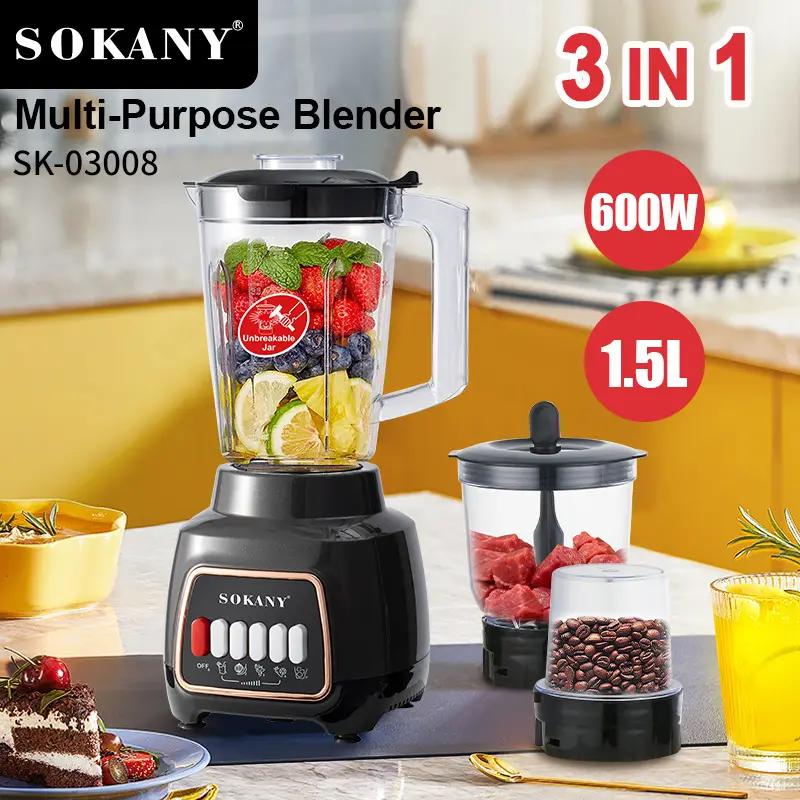 Blender Company Equipped with a Safety Device Soft and User-friendly Designcompany 3