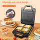 Sandwich Maker Company Company Clip-fastening for Secure Closure 2