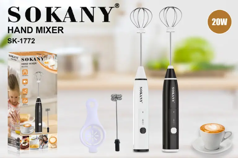 Dough Mixer 9.3×5×23.7cm by SOKANY 3