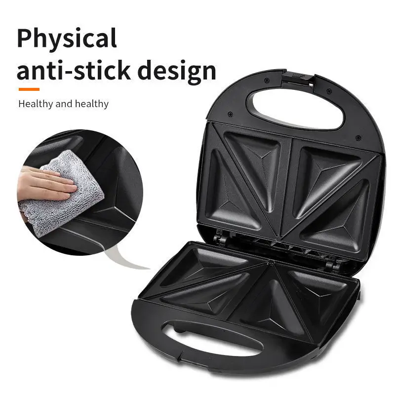 Wholesale Sandwich Maker Supply 4-slice 3-in-1 Design 5