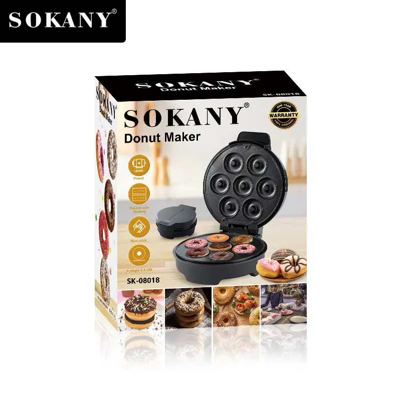 Electric Donut Maker Compact Vertical Storage Wholesale - SOKANY 7