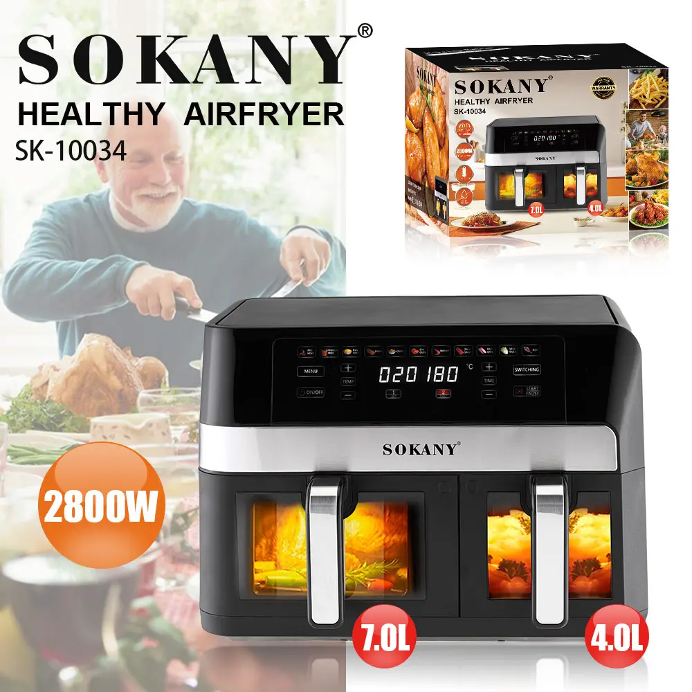 SOKANY Air Fryer Factory in Stock Air Fryer Factorysuppliers 2
