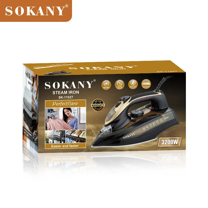 Irons Manufacturers Ceramic Soleplate by SOKANY 6
