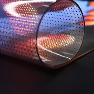 LIONLED Indoor Flexible Transparent LED Display P8 High Transparency 1