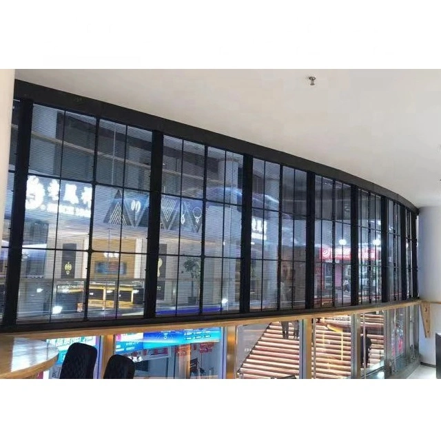 LIONLED Indoor/Semi-outdoor Transparent LED Display P2.6-5.2  For Airport/Advertising 1