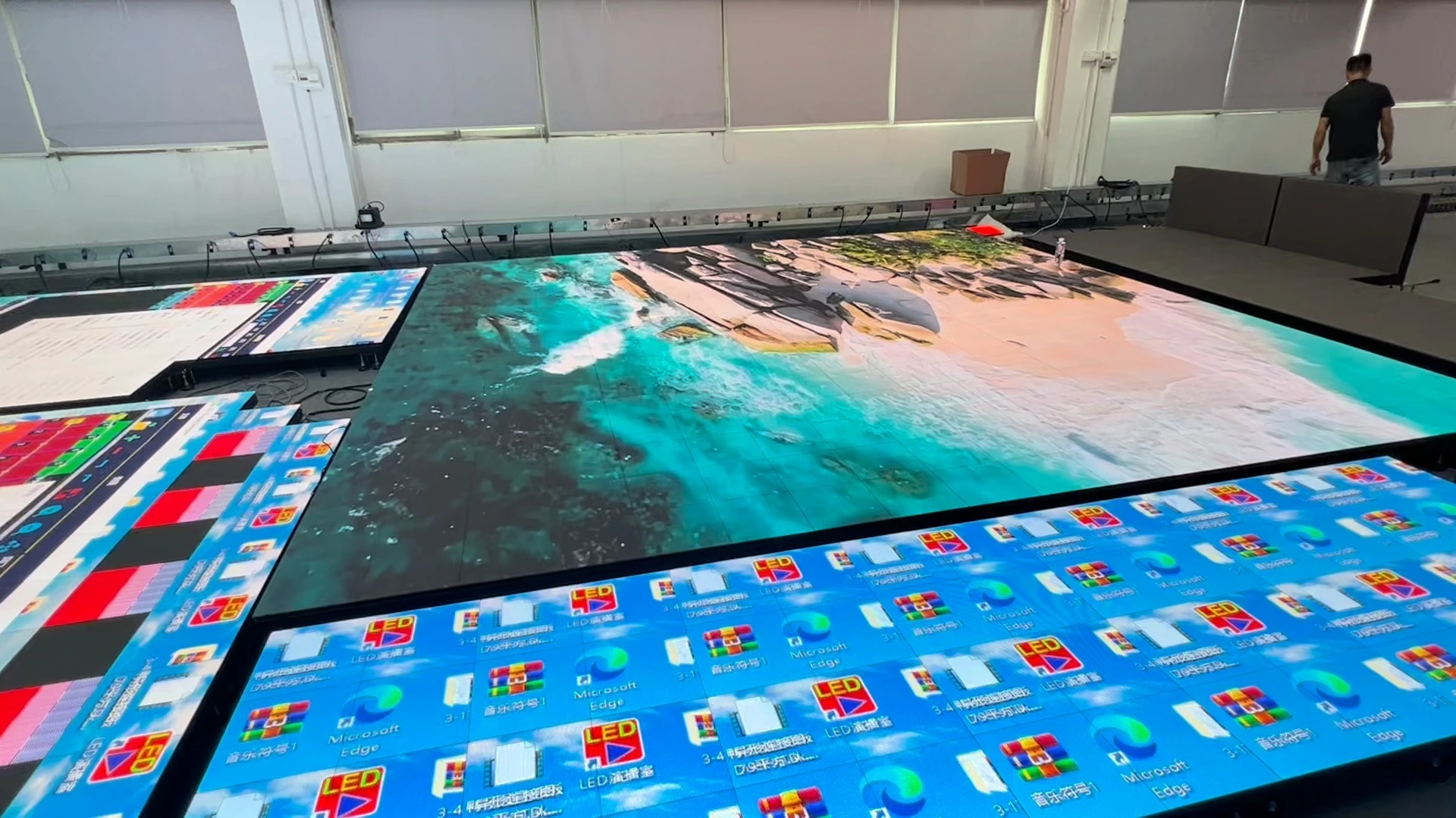 LIONLED Indoor Dance Floor LED Display  P3.91 For Commercial Advertsing 1