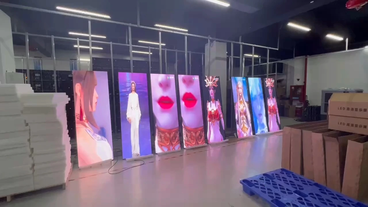 LIONLED Indoor Poster LED Display Screen P1.25 High Refresh For Market/Exhibition 1
