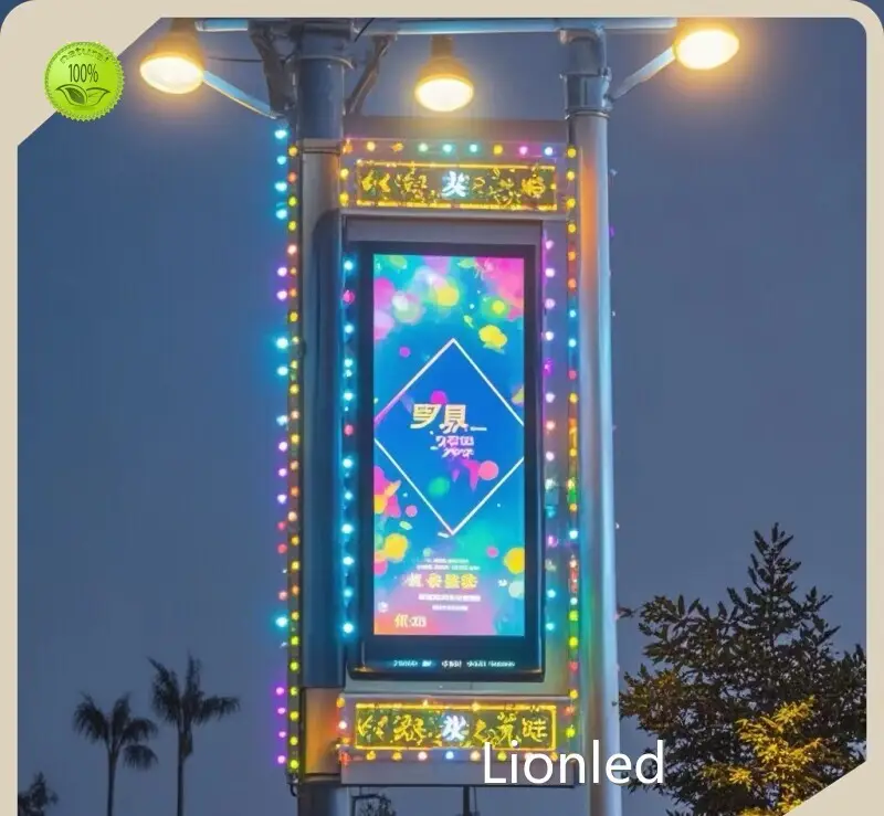 Light Pole Led Display by Lionled 1
