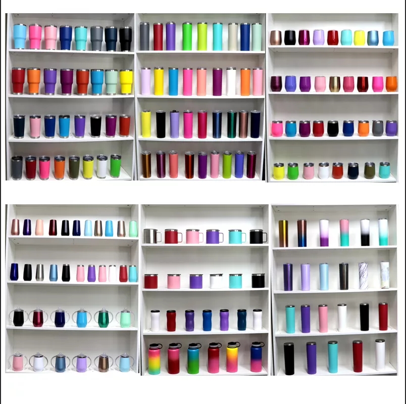 Vakua neoksidebla ŝtala vojaĝpokala fabrikanto kun silikono 16