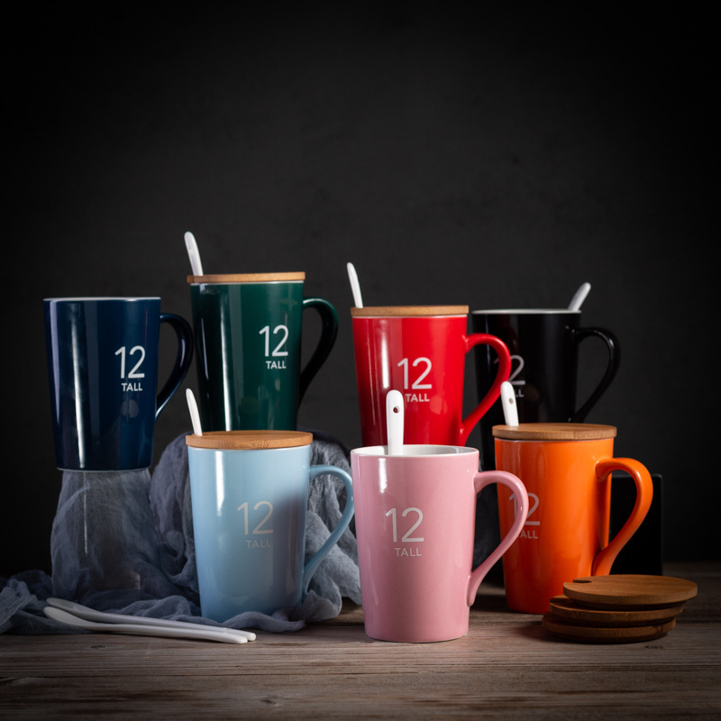 Mug Pogranda Ceramika Pokalo Aktiveco Donaco Mug Mug Logo 9