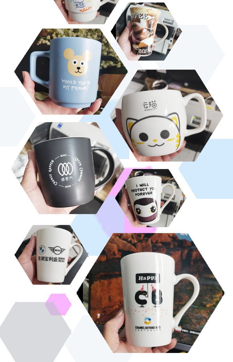 Alta Temperatura Ceramika Pokalo Blanka Sonĝa Pokalo Mug Propra Logo Presi Bakita Floro Bronziga Donaca Pokalo Propra 13