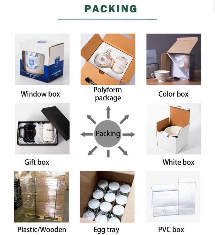 Klasika Dezajno Propra Ceramika Mug -Barela Formo Kafo -Mug kun Tenilo 18