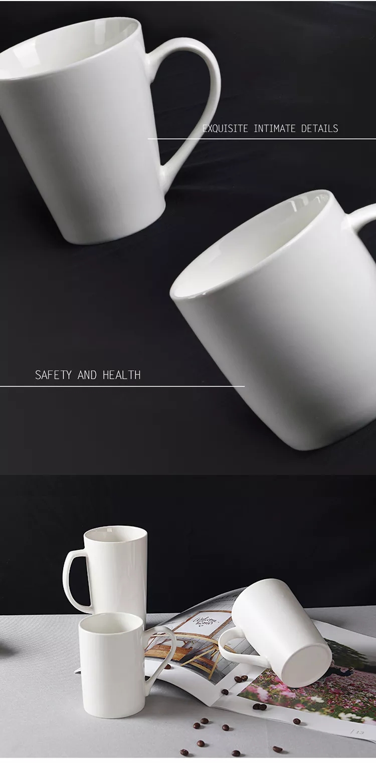 Klasika Dezajno Propra Ceramika Mug -Barela Formo Kafo -Mug kun Tenilo 13