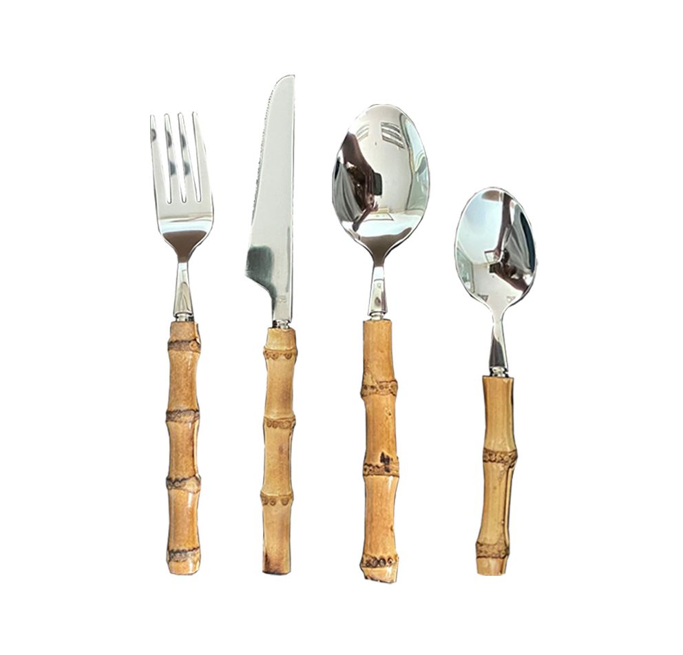 Aĉetu Alibaba 5 -peco bambuaj tranĉaĵoj bambuaj kortegaĵoj fiksitaj tranĉiloj latunaj tranĉaĵoj bambua stilo 7