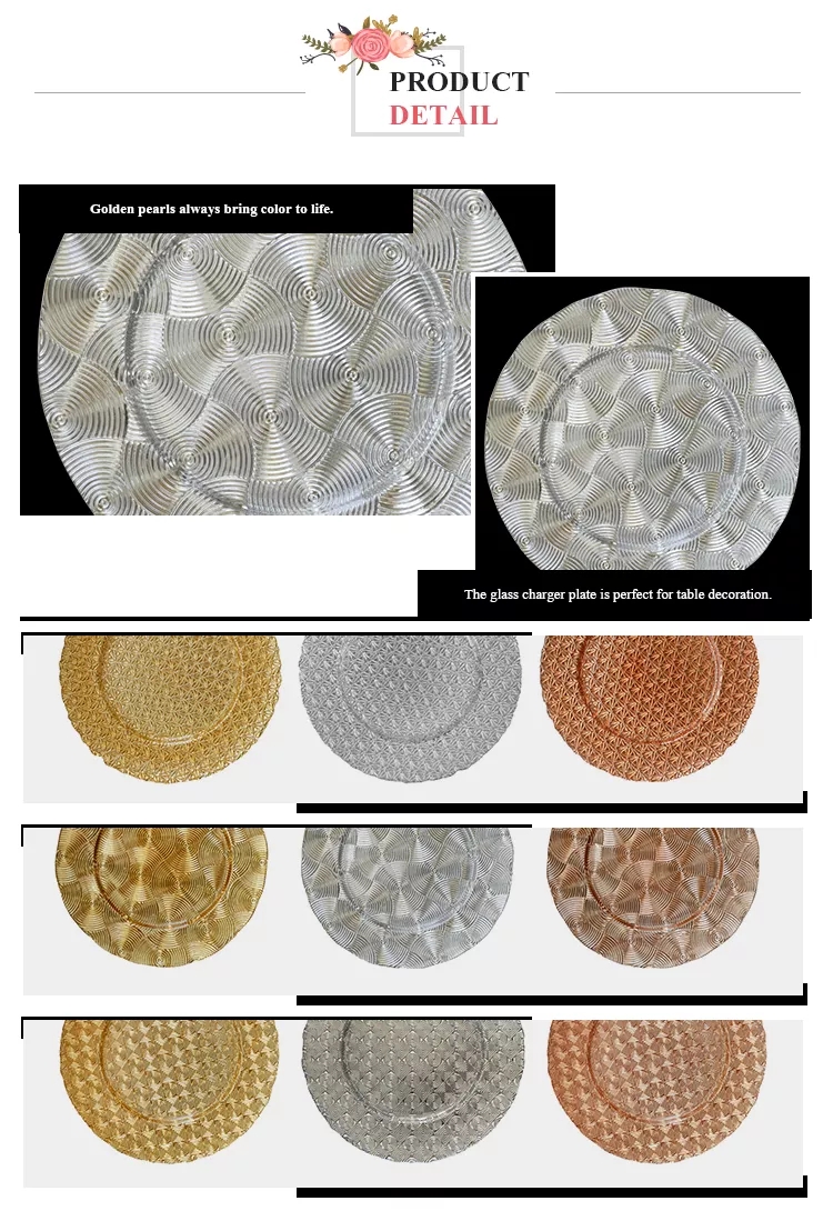Brilaj enŝovitaj arĝentaj laĉaj ŝarĝaj platoj vitro 13