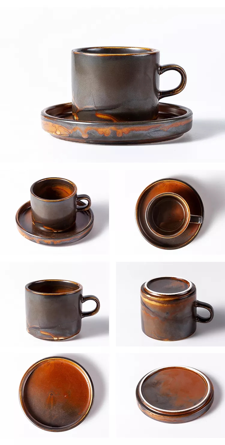 Professional ceramic manufacturer, customized 200ml colorful glaze & Turkish tea cup, coffee cup 10