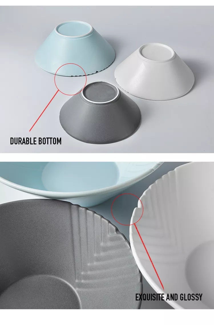 Altkvalita Kolora Matte -Ceramika Bovlo, Landa Noodle Ceramika Bovlo 12