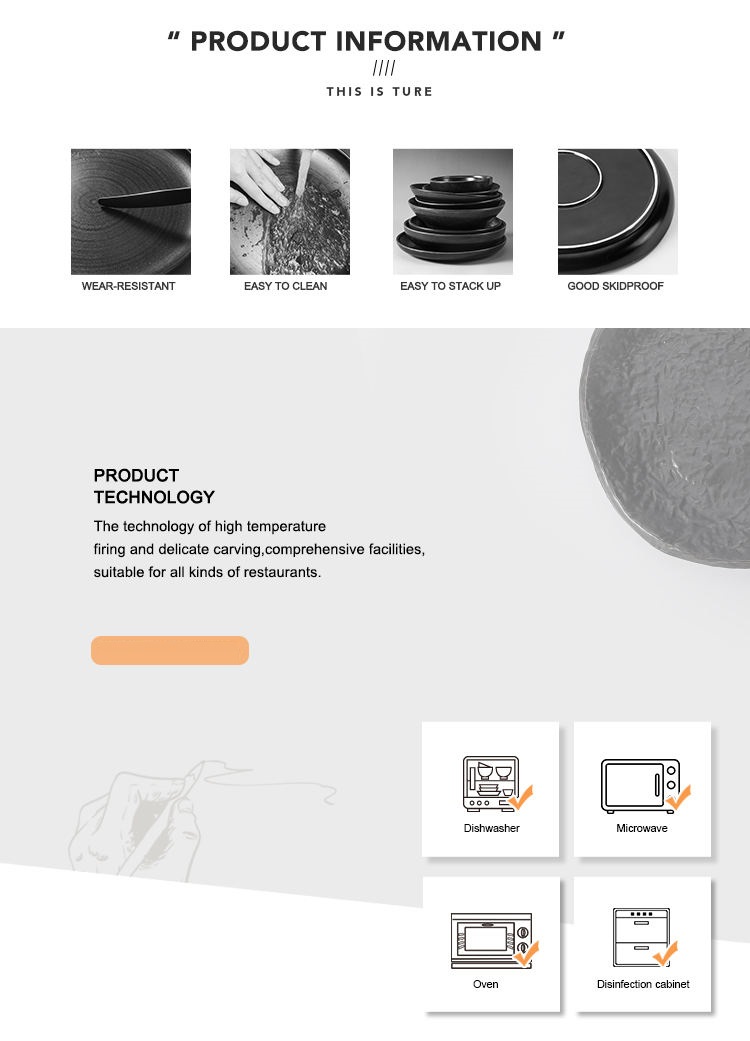 Varma vendita hotela tablo de Brett, vespermanĝa porcelana telero & Matt presanta antikvan porcelanan teleron 13