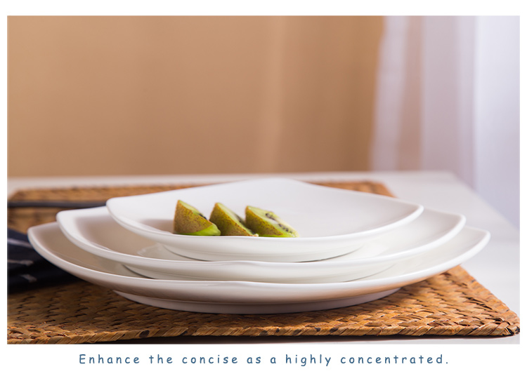 Chaozhou Chinabrett Porzellan Factory Square Dinner Teller, das Gerichte zum Catering serviert 17