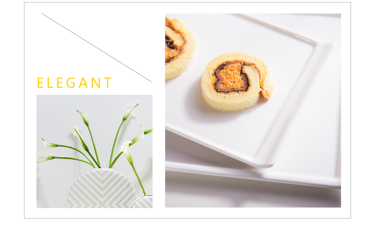 Porzellan Geschirr White Unique Porcelain Dinner Plate Set 15