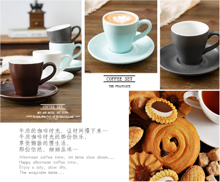 Chinabrett - 200ml Eŭropa Krea Marmora Vejna Porcelana Kafo -Pokalo kaj Saucer Aro kun Ora Rim -Kafo -Pokalo kaj Mug 20