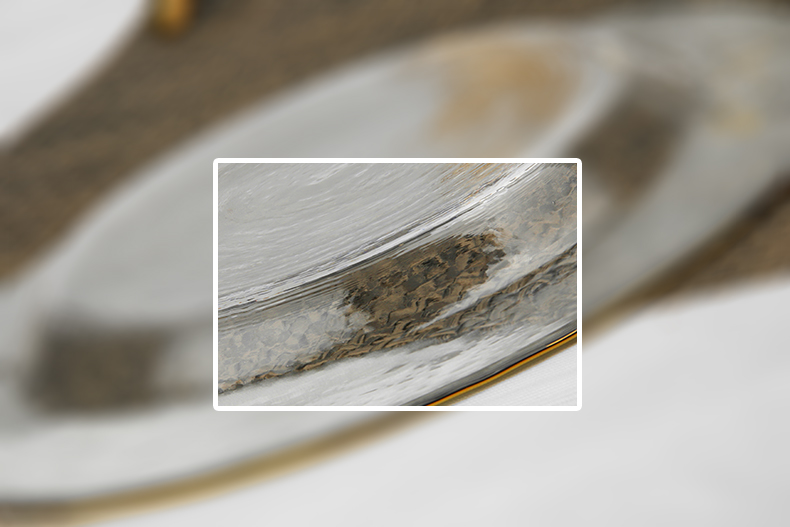 Chinabrett - Vitra Vespermanĝo Fiksas Ora Vespermanĝa telero Ŝargiloj Geedziĝa Ornamita Vitra Ŝargilo 20