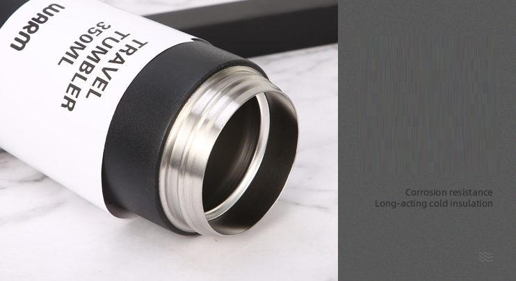 Amazon Varma Vendado 316 Neoksidebla Ŝtala Portebla Termo 580ml Akva Trinkado -Botelo Pogranda 12