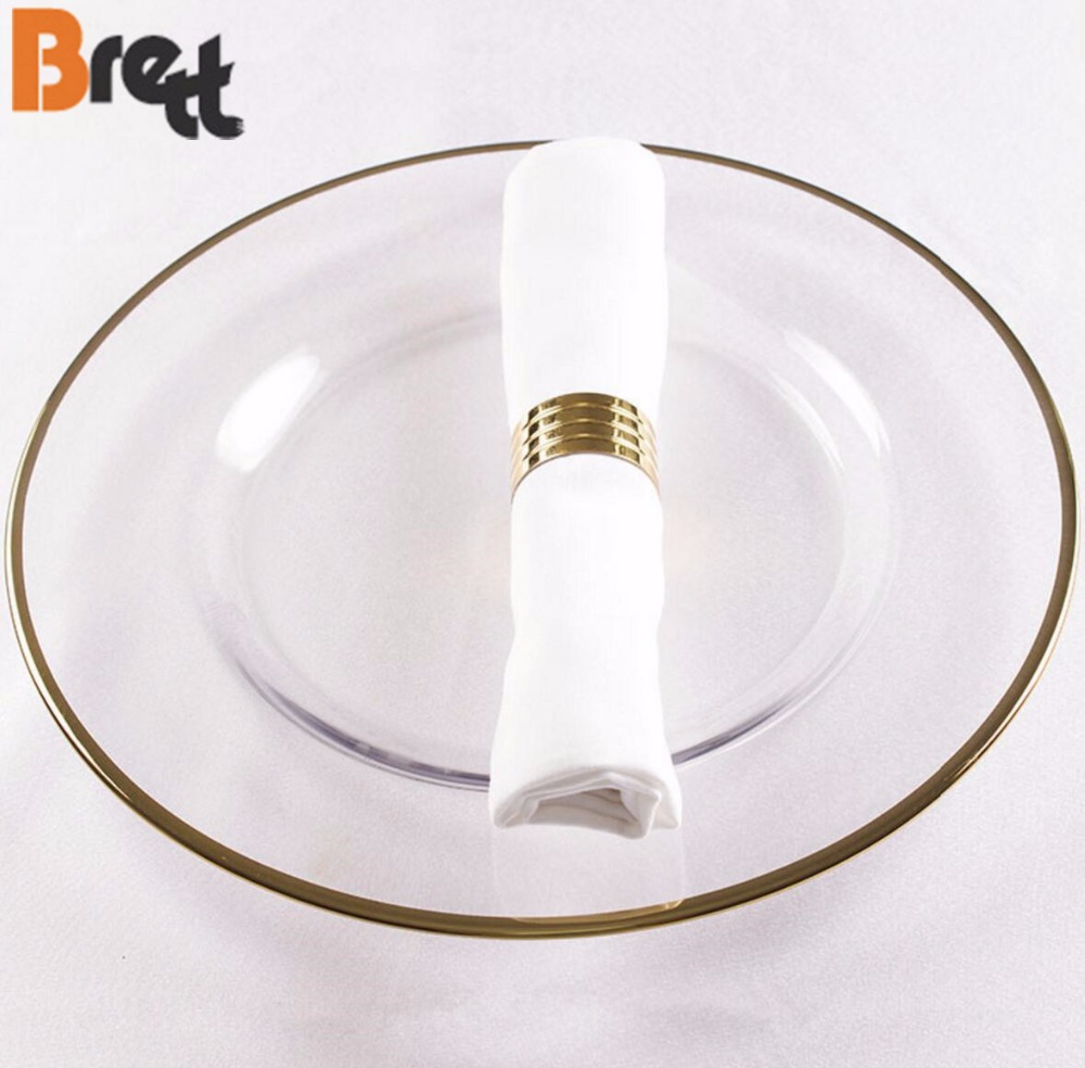 Vedina de boda Gold Rim Glass Cena 5