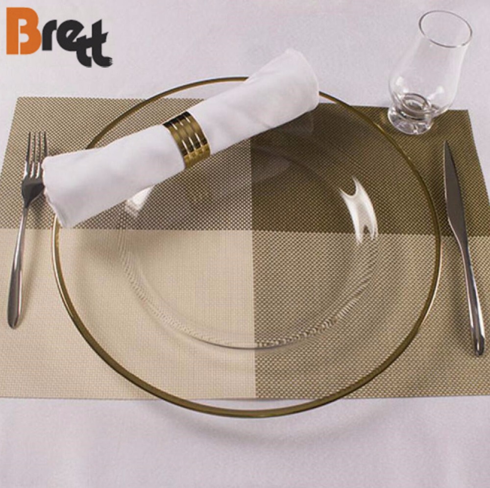 Vedina de boda Gold Rim Glass Cena 1