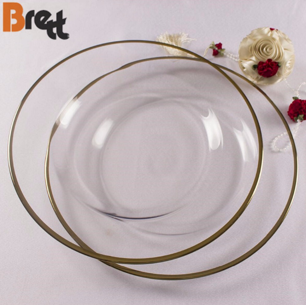 Vedina de boda Gold Rim Glass Cena 3