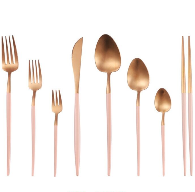 食器ブランドの長いハンドルディナーフォークカトラリーセットアイテムの名前1 14