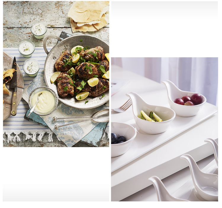 Chinabrett - Buffet kleines Saucengericht Keramik Dekorative Servierlöffel Dip -Löffel weißes Porzellan Geschirr 17