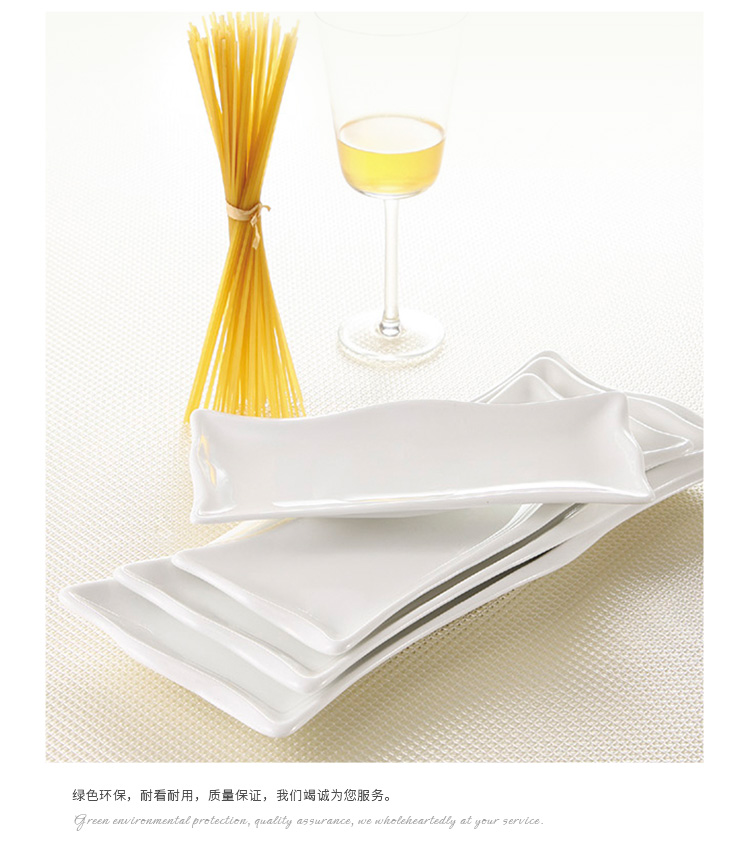 Chinabrett - Agordita Krea Osa Ĉina Vespermanĝo Fabrikita en Ĉina Blanka Porcelana Vespermanĝo 19