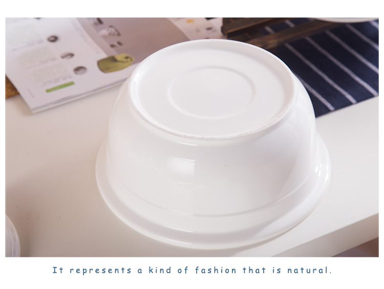 Blanka ceramika tureen porcelana supo -bovlo blanka supo tureen kun kovrilo 28