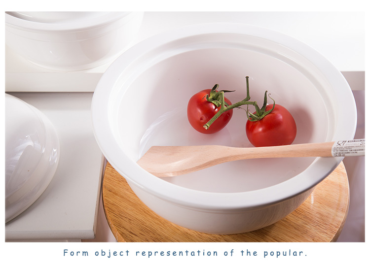 Blanka ceramika tureen porcelana supo -bovlo blanka supo tureen kun kovrilo 24