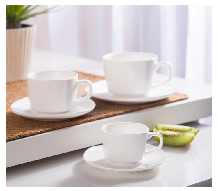 ЧИНАБРЕТТ - Античная керамическая белая кофейная чашка с блюдцевой массовой кофейной чашкой и кружкой и кружкой 10
