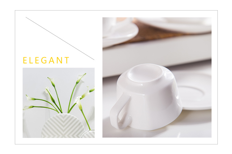 ЧИНАБРЕТТ - Античная керамическая белая кофейная чашка с блюдцевой массовой кофейной чашкой и кружкой и кружкой 16