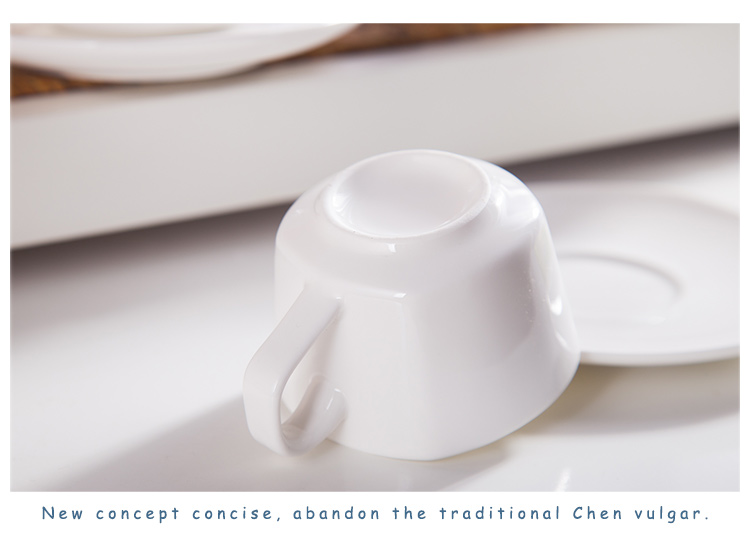 ЧИНАБРЕТТ - Античная керамическая белая кофейная чашка с блюдцевой массовой кофейной чашкой и кружкой и кружкой 24