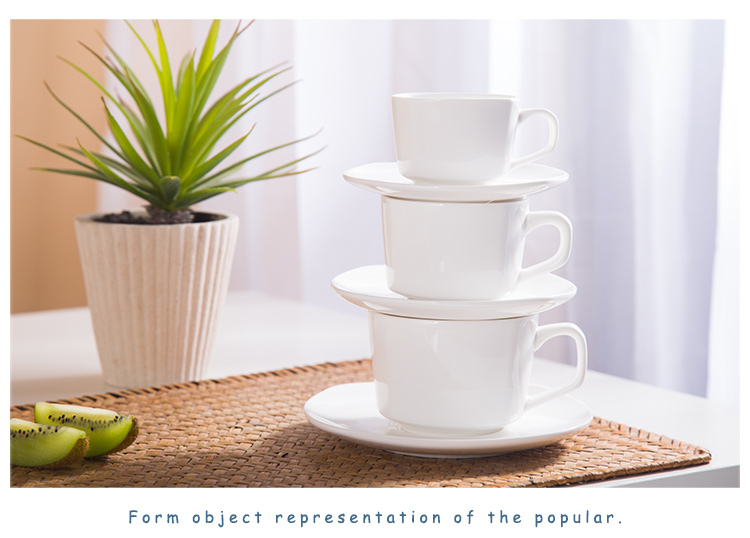 ЧИНАБРЕТТ - Античная керамическая белая кофейная чашка с блюдцевой массовой кофейной чашкой и кружкой и кружкой 22