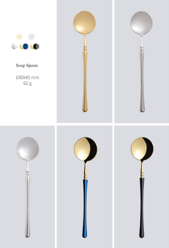 Chinabrett - Portugala stilo 304 Neoksidebla ŝtala bifsteko kaj forko neoksidebla ŝtala ora tranĉaĵo 23