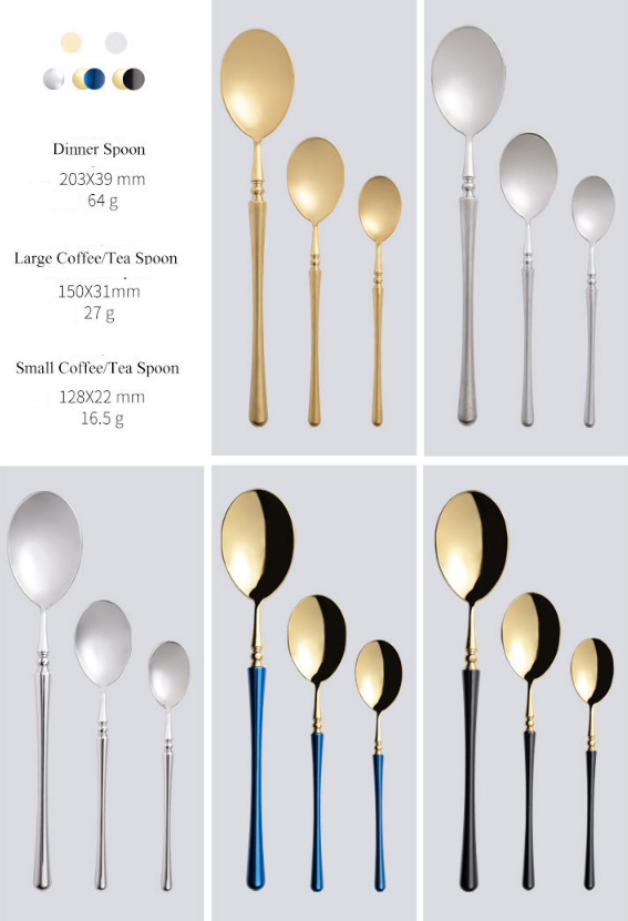 Chinabrett - Portugala stilo 304 Neoksidebla ŝtala bifsteko kaj forko neoksidebla ŝtala ora tranĉaĵo 21