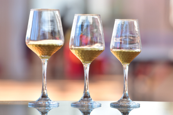 Chinabrett - restoracio dika tigo ruĝa vino vitra taso vino glaso/ĉampana glaso 11