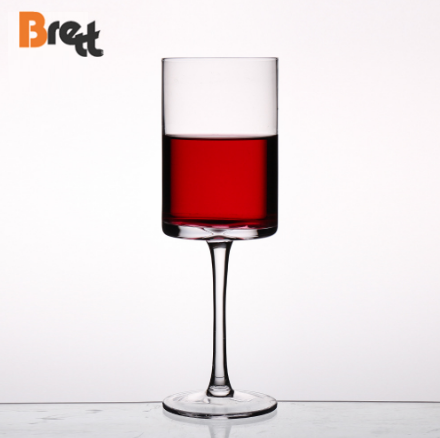 Guangzhou Hochzeit Glasswarenmarken Kristall Gold Rim Weinglas Stammware 3