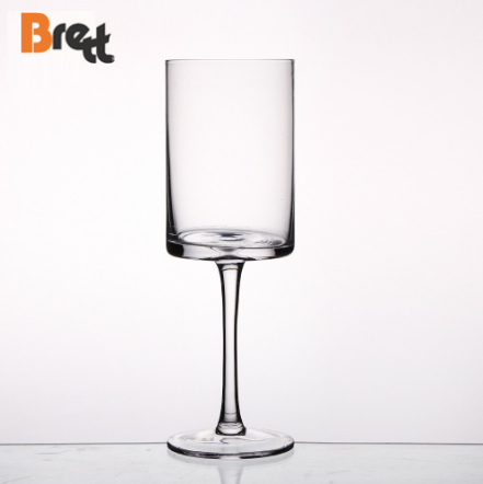 Guangzhou Hochzeit Glasswarenmarken Kristall Gold Rim Weinglas Stammware 4