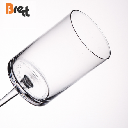 Guangzhou Hochzeit Glasswarenmarken Kristall Gold Rim Weinglas Stammware 5