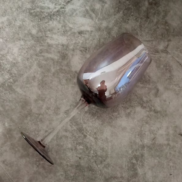 Restoracio dika tigo ruĝa vino vitra taso 9