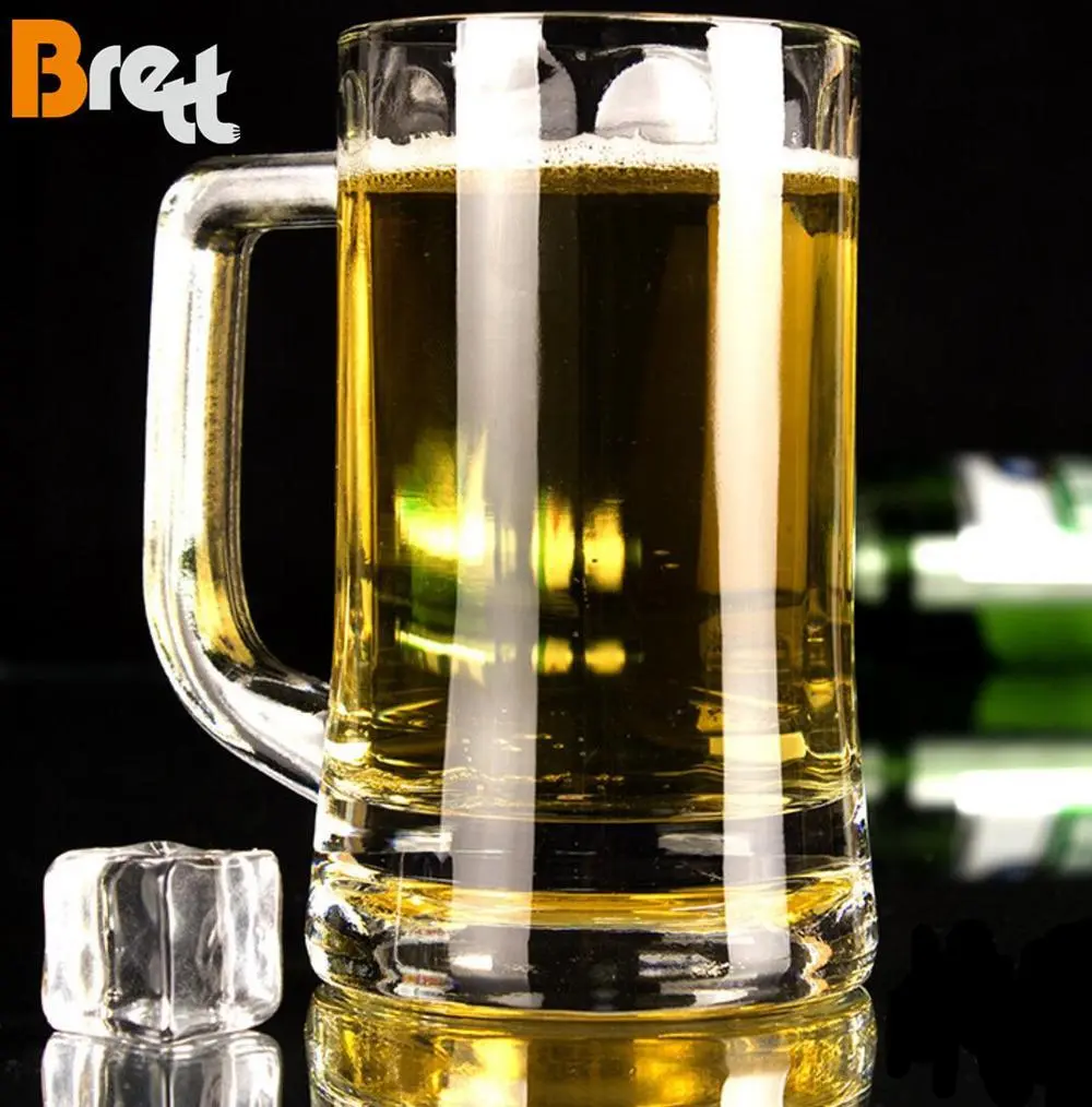 Chinabrett - болор шилэн програм хангамж үйлдвэрлэсэн 340ML Grunkware нь ус / шүүс / шар айраг / шар айрагны шилтэй 1