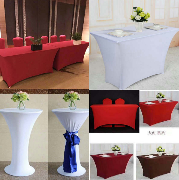 Uzita geedziĝo kaj restoracio faldebla tablo kaj seĝo 19